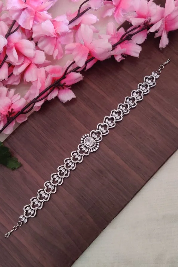 AD White Stone Designer Bridal Jada